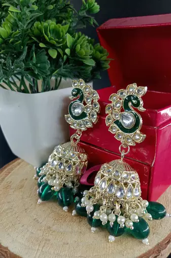  Traditional Jhumki Earrings/ Earrings For Women And Girls