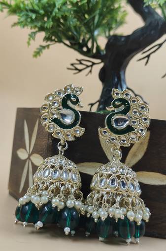Jiyanshi Fashion Traditional Jhumki Earrings/ Earrings For Women And Girls