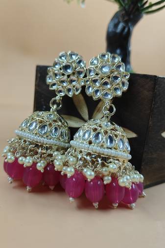 Jiyanshi Fashion Traditional Jhumki Earrings For Women And Girls