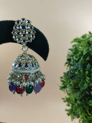   Traditional Jhumki Earrings For Wo  And Girls 3