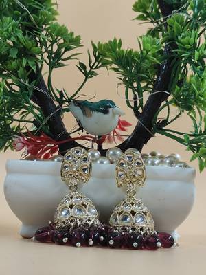   Traditional Jhumki Earrings For Wo  And Girls 1