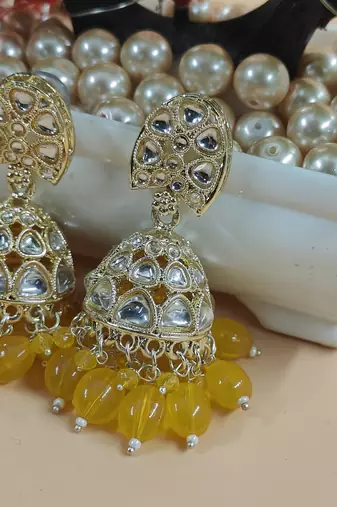   Traditional Jhumki Earrings For Wo  And Girls
