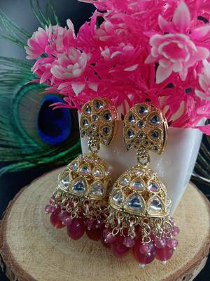   Traditional Jhumki Earrings For Wo  And Girls 4