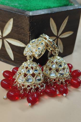 Jiyanshi Fashion Traditional Jhumki Earrings For Women And Girls