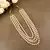   groom sherwani necklace moti mala layered for wedding | groom mala with brooch set