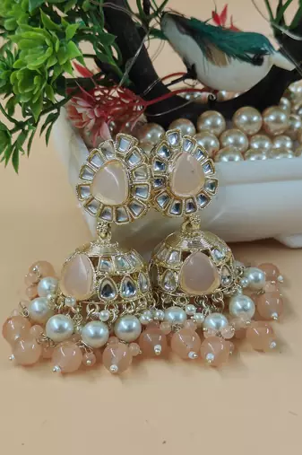   Traditional Jhumki Earrings For Wo 's