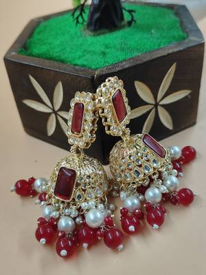   Traditional Jhumki Earrings For Wo 's 3