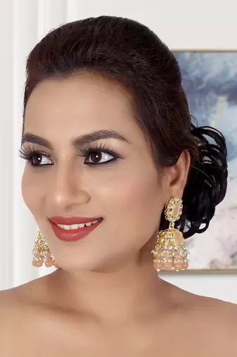   Traditional Jhumki Earrings For Wo 's