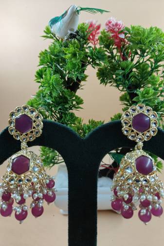  Traditional Jhumki Earrings For Wo 's