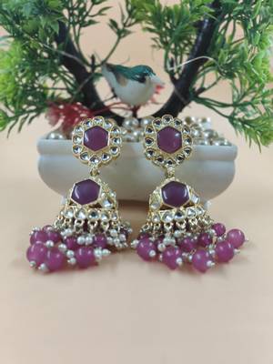   Traditional Jhumki Earrings For Wo 's 2