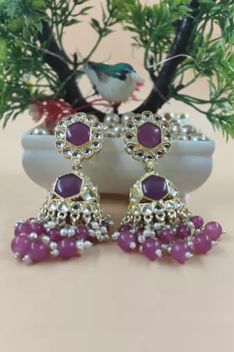   Traditional Jhumki Earrings For Wo 's