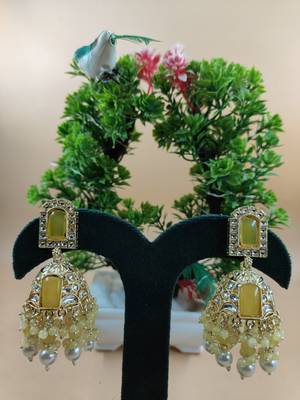   Jhumki Earrings For Wo  And Girls / Indian state t earrings for wedding, festival, Diwali 1