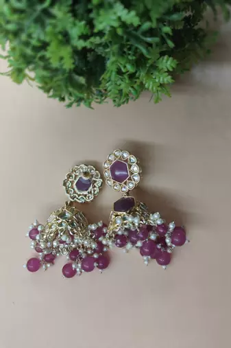   Traditional Jhumki Earrings For Wo 's