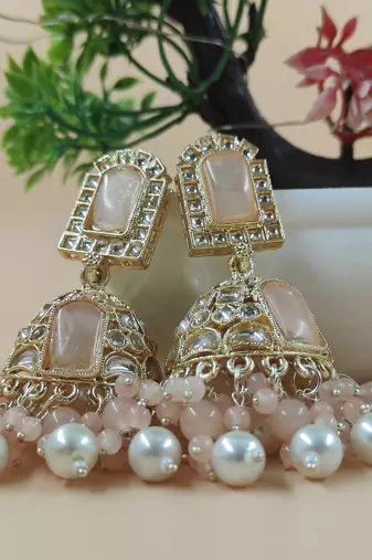   Jhumki Earrings For Wo  And Girls / Indian state t earrings for wedding, festival, Diwali