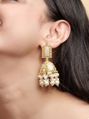   Jhumki Earrings For Wo  And Girls / Indian state t earrings for wedding, festival, Diwali 4