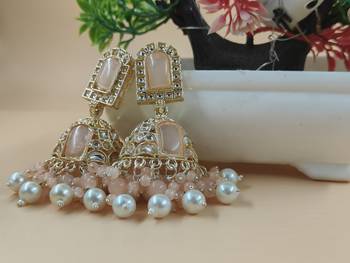   Jhumki Earrings For Wo  And Girls / Indian state t earrings for wedding, festival, Diwali 3