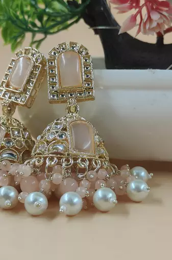   Jhumki Earrings For Wo  And Girls / Indian state t earrings for wedding, festival, Diwali