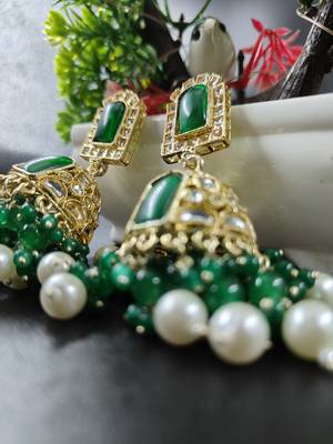   Jhumki Earrings For Wo  And Girls / Indian state t earrings for wedding, festival, Diwali 2