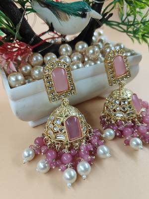   Jhumki Earrings For Wo  And Girls / Indian state t earrings for wedding, festival, Diwali 3