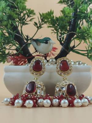   Jhumki Earrings For Wo  And Girls / Indian state t earrings for wedding, festival, Diwali 2