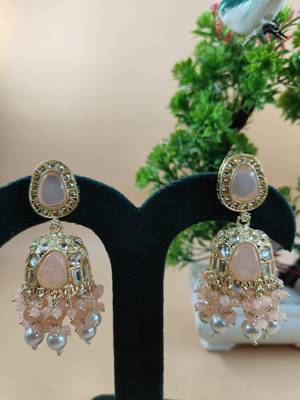   Jhumki Earrings For Wo  And Girls / Indian state t earrings for wedding, festival, Diwali 1