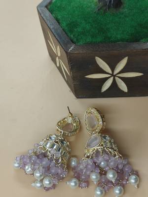  Jhumki Earrings For Women And Girls / Indian statement earrings for wedding, festival, Diwali 3