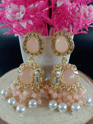   Jhumki Earrings For Wo  And Girls / Indian state t earrings for wedding, festival, Diwali 3