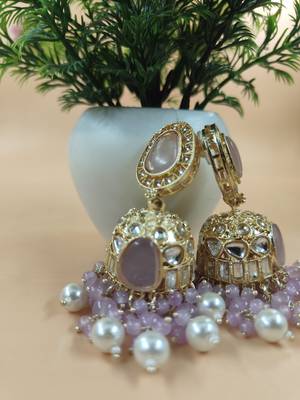  Jhumki Earrings For Women And Girls / Indian statement earrings for wedding, festival, Diwali 4