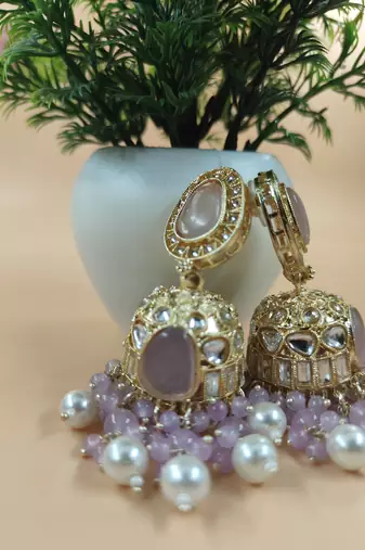  Jhumki Earrings For Women And Girls / Indian statement earrings for wedding, festival, Diwali