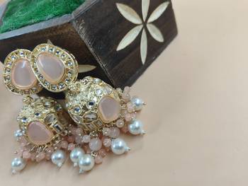   Jhumki Earrings For Wo  And Girls / Indian state t earrings for wedding, festival, Diwali 4