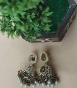   Jhumki Earrings For Wo  And Girls / Indian state t earrings for wedding, festival, Diwali