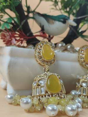   Jhumki Earrings For Wo  And Girls / Indian state t earrings for wedding, festival, Diwali 4