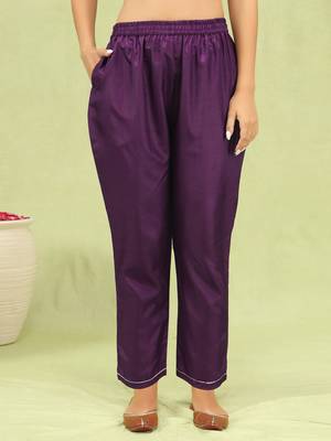 Vredevogel   women kurta and trousers pant set silk blend 4