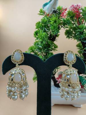   Jhumki Earrings For Wo  And Girls / Indian state t earrings for wedding, festival, Diwali 1