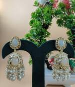   Jhumki Earrings For Wo  And Girls / Indian state t earrings for wedding, festival, Diwali