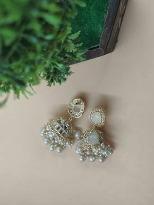   Jhumki Earrings For Wo  And Girls / Indian state t earrings for wedding, festival, Diwali 4