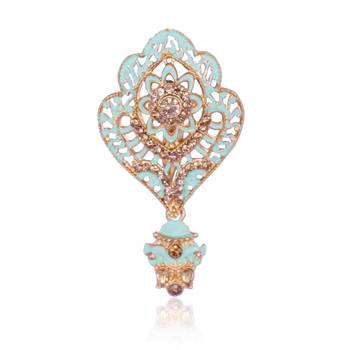   groom sherwani necklace moti mala layered for wedding | groom mala with brooch set 3