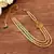   groom sherwani necklace moti mala layered for wedding | groom mala with brooch set