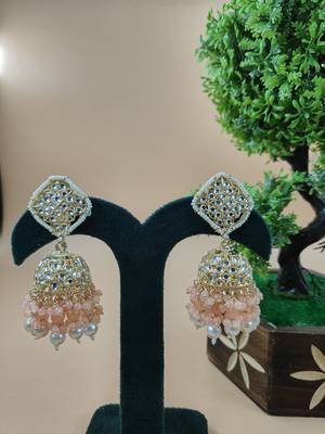  Traditional Jhumka Earrings For Wo  And Girls 1