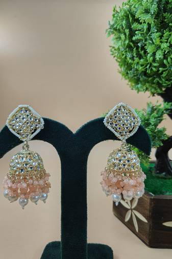   Traditional Jhumka Earrings For Wo  And Girls