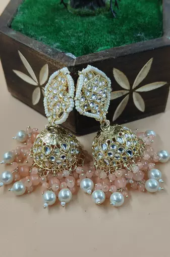   Traditional Jhumka Earrings For Wo  And Girls