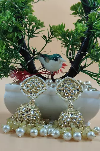   Traditional Jhumka Earrings For Wo  And Girls