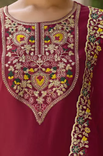Vredevogel  women kurta and pant viscose rayon fabric