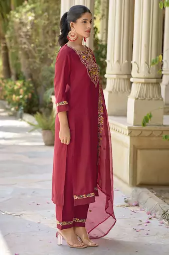 Vredevogel  women kurta and pant viscose rayon fabric