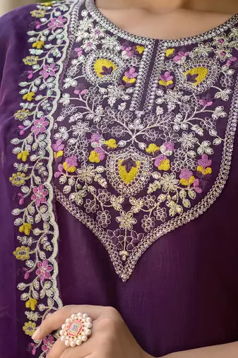 Vredevogel  women kurta and pant viscose rayon fabric