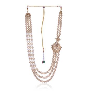 Groom mala and brooch set 4
