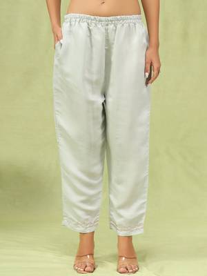 Vredevogel  women   s viscose roman silk embroidery straight kurta pant with dupatta set 4