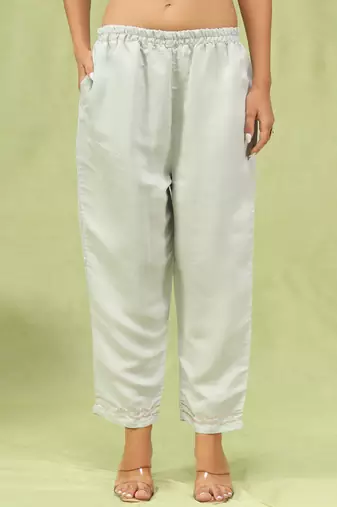 Vredevogel  women   s viscose roman silk embroidery straight kurta pant with dupatta set