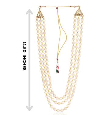 Groom mala and brooch set 5