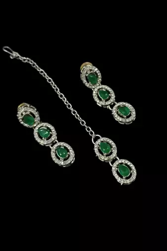 Neacklesh  set moti  kundan